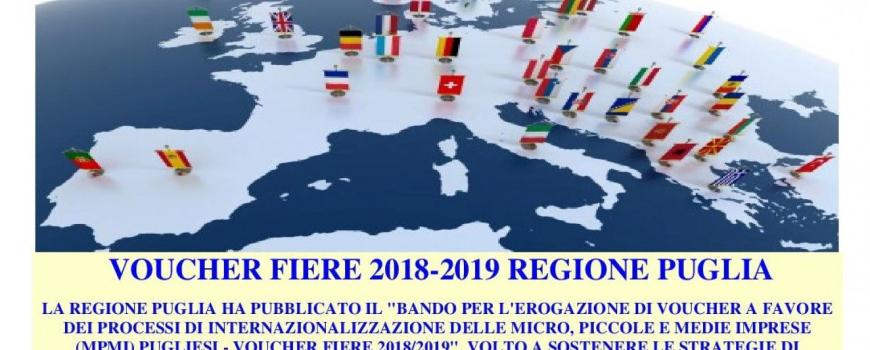 VOUCHER FIERE 2018-2019 REGIONE PUGLIA